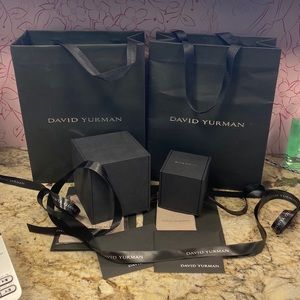 David Yurman Shopping Bags and Boxes